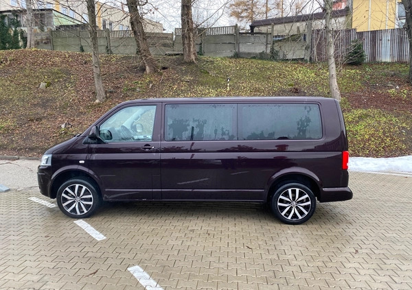 Volkswagen Multivan cena 125000 przebieg: 127500, rok produkcji 2015 z Biała małe 232
